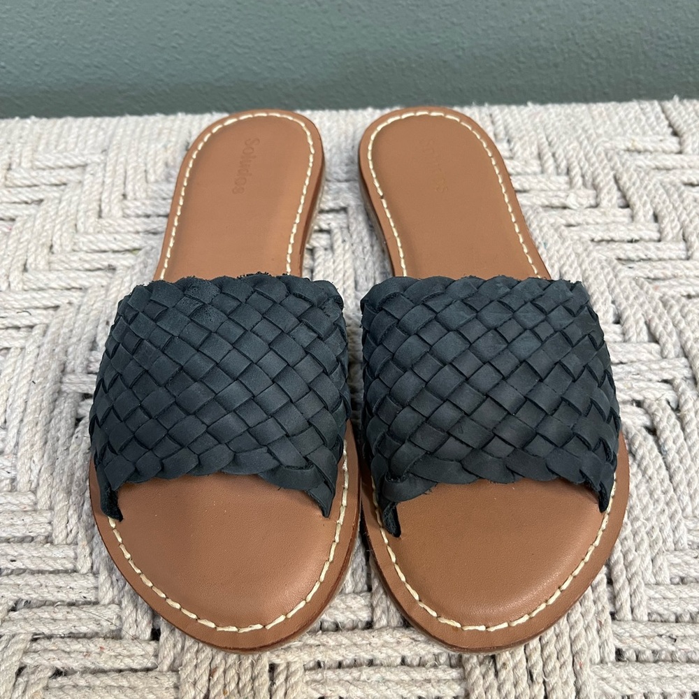 Brand new Soludos sandals.